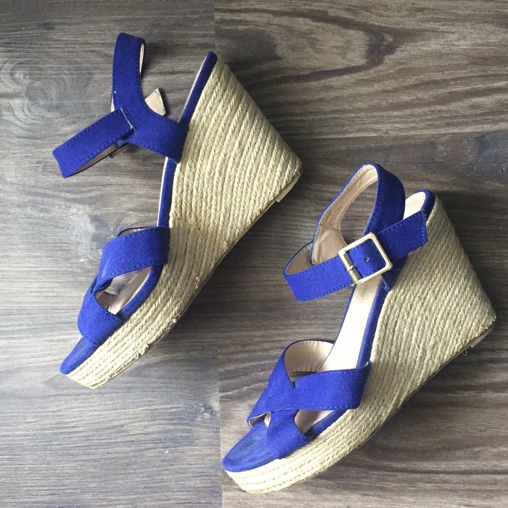 Strappy Wedges